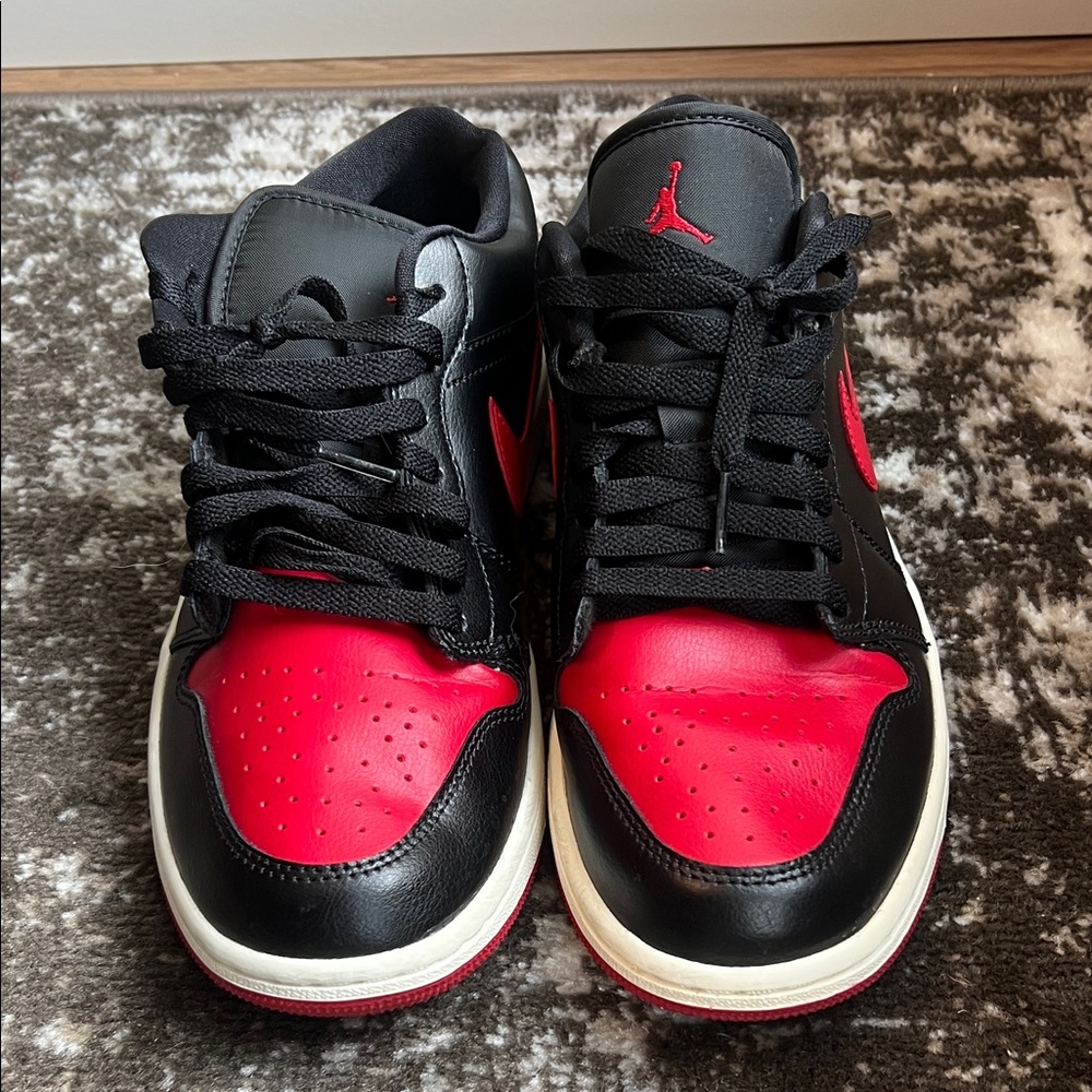 Nike Red and Black Sneakers